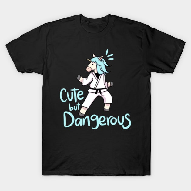 Cute But Dangerous T-Shirt by LetsBeginDesigns